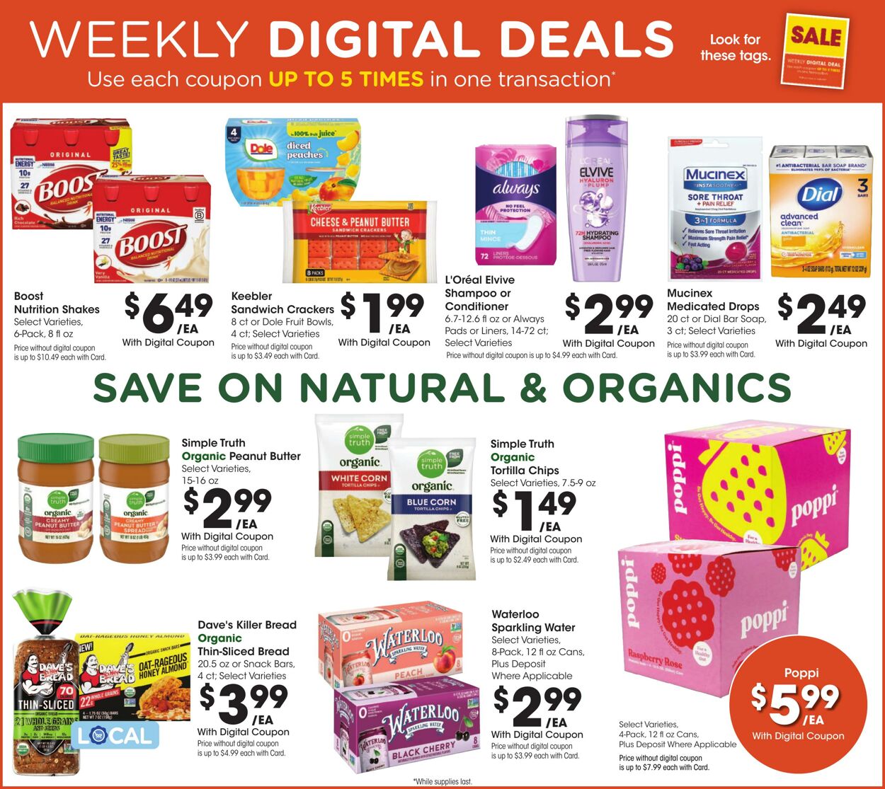 Weekly ad Fred Meyer 01/08/2025 - 01/14/2025