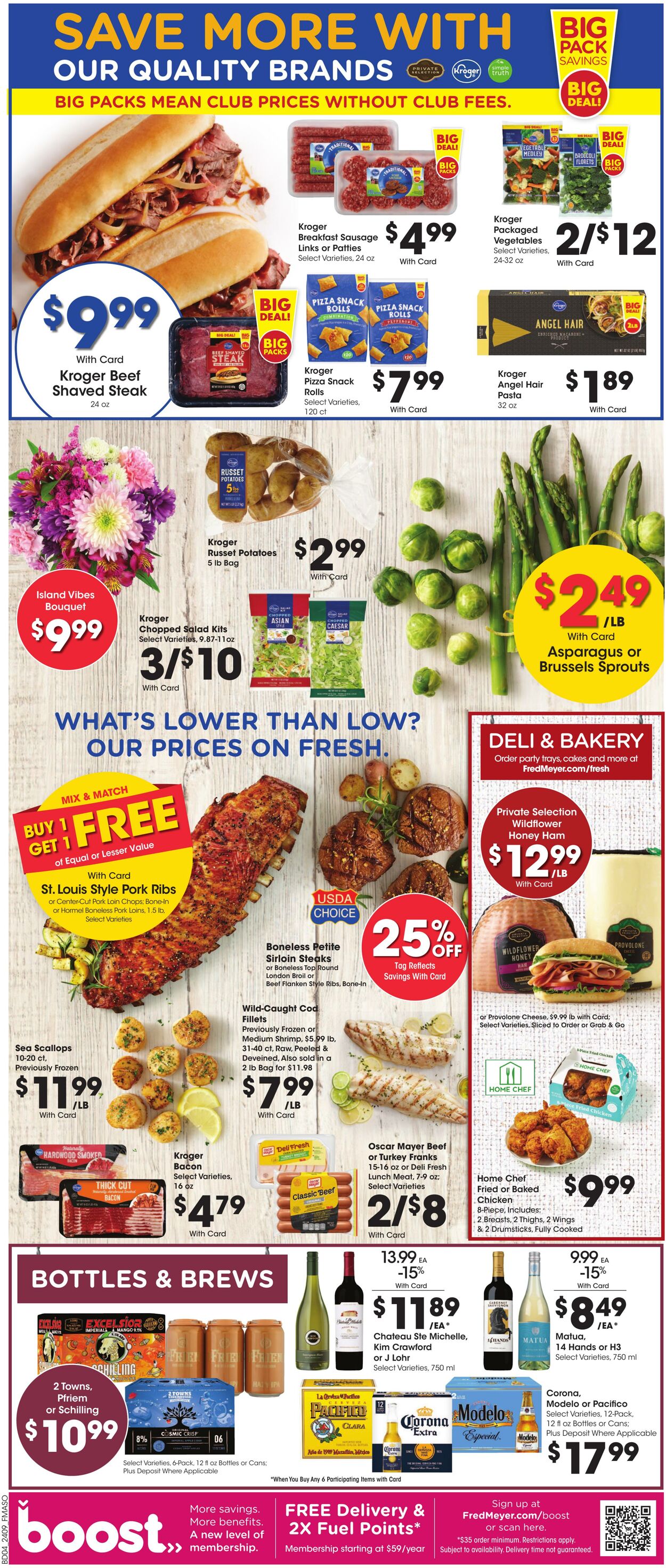 Weekly ad Fred Meyer 04/03/2024 - 04/09/2024