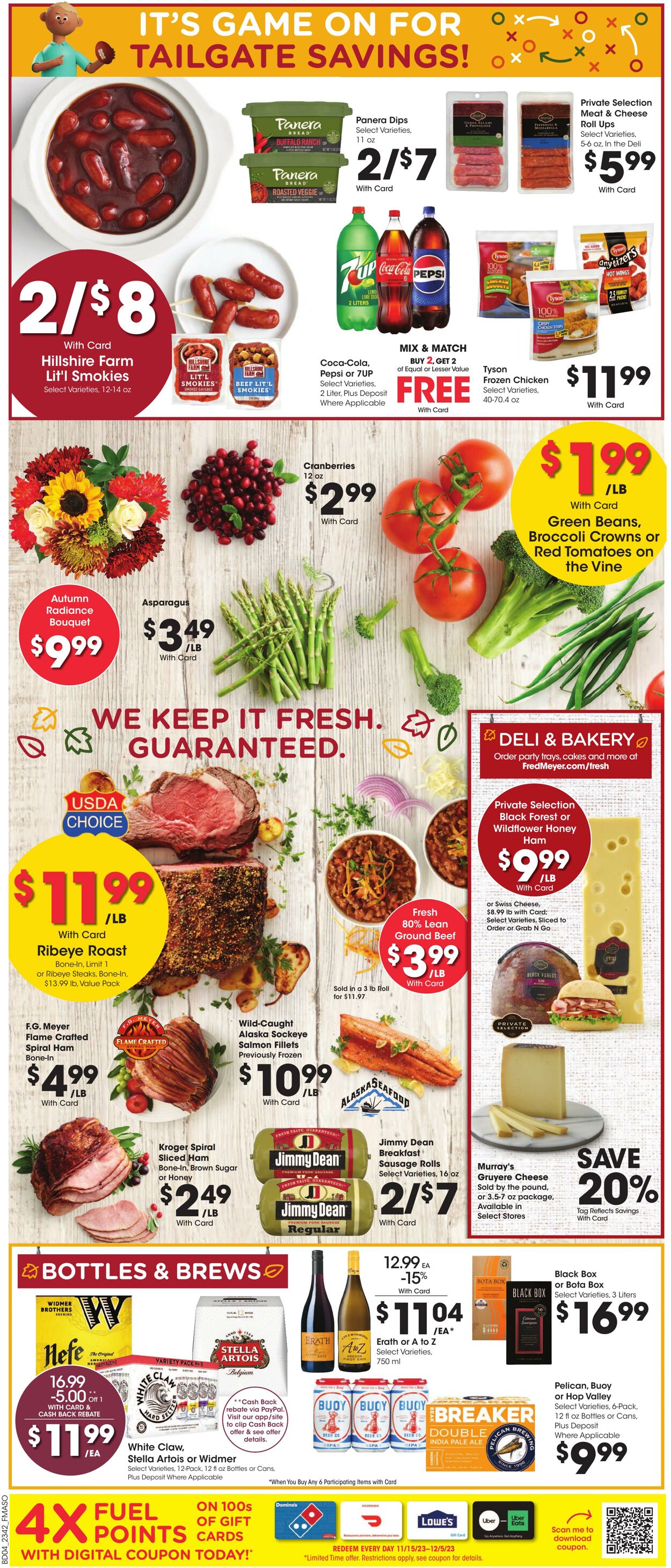 Weekly ad Fred Meyer 11/15/2023 - 11/23/2023