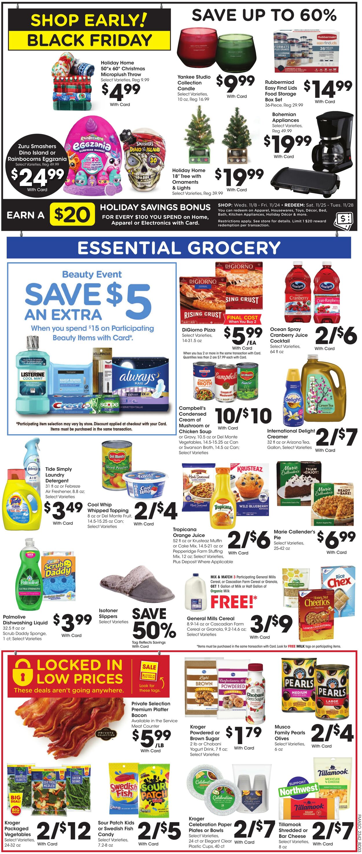 Weekly ad Fred Meyer 11/15/2023 - 11/23/2023