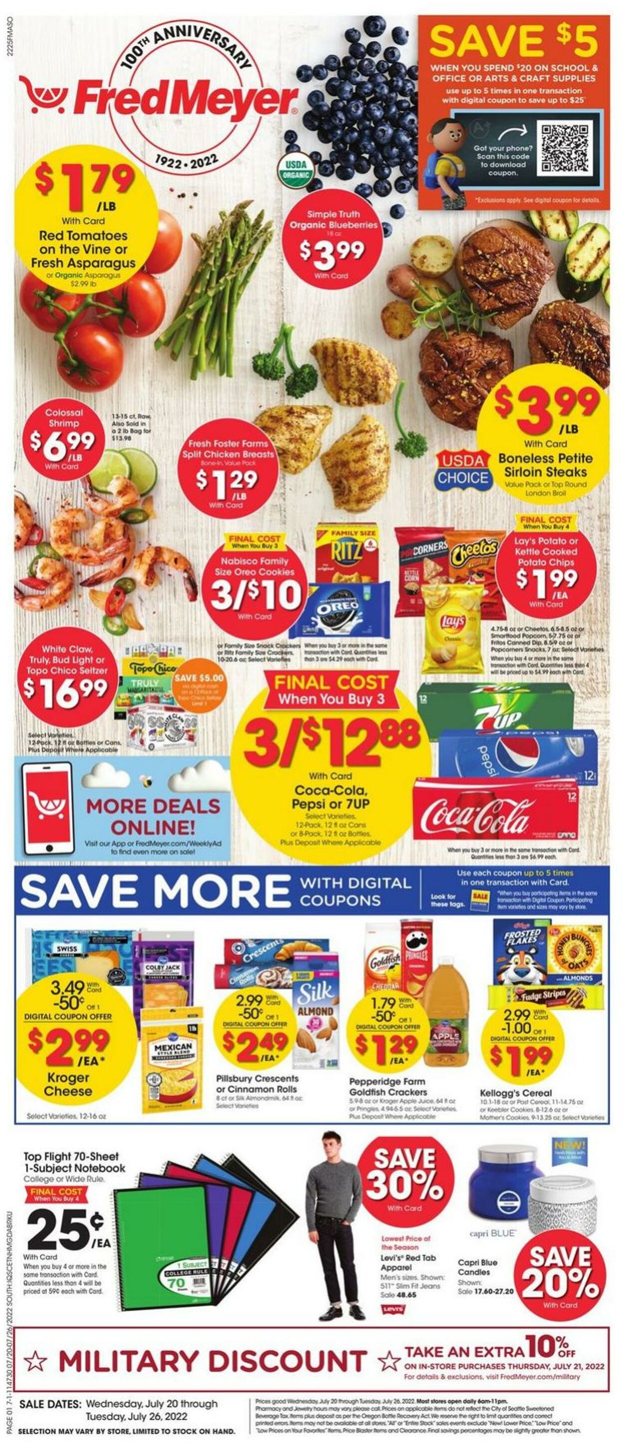 Weekly ad Fred Meyer 07/20/2022-07/26/2022