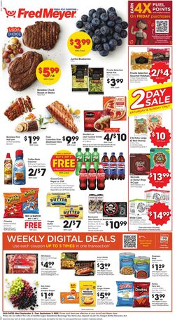 Weekly ad Fred Meyer 09/03/2025 - 09/09/2025