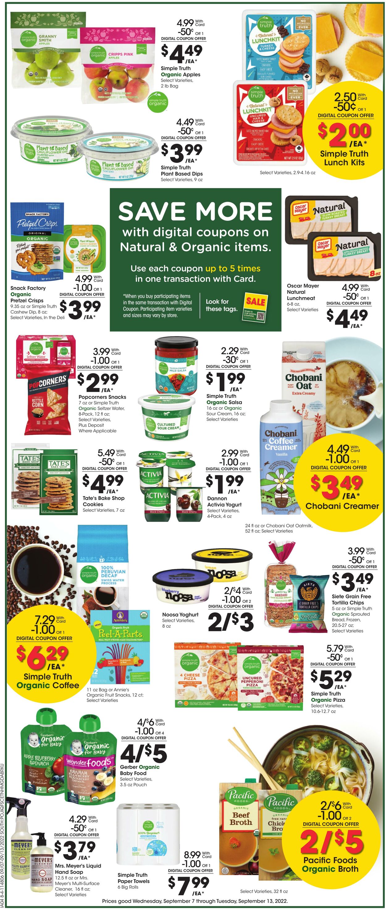 Weekly ad Fred Meyer 09/07/2022 - 09/13/2022