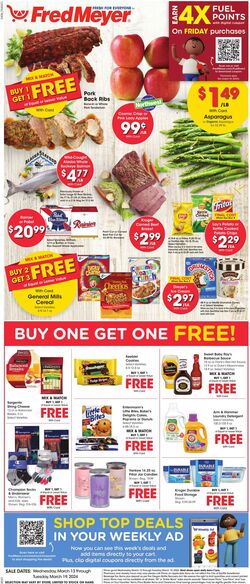 Weekly ad Fred Meyer 08/09/2022 - 08/09/2022