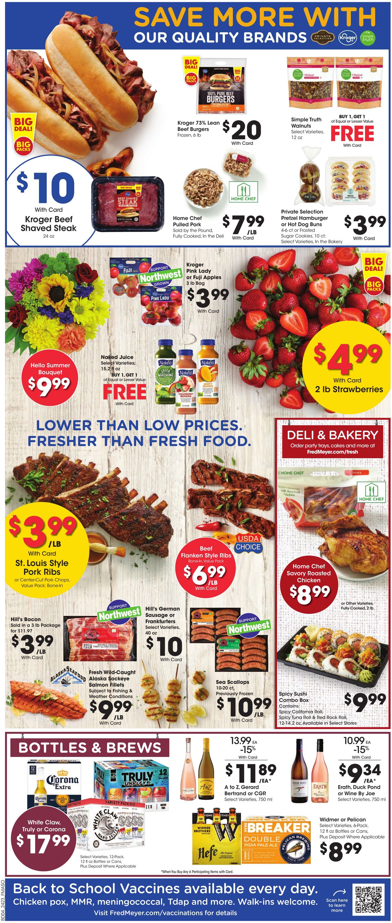 Weekly ad Fred Meyer 07/10/2024 - 07/16/2024