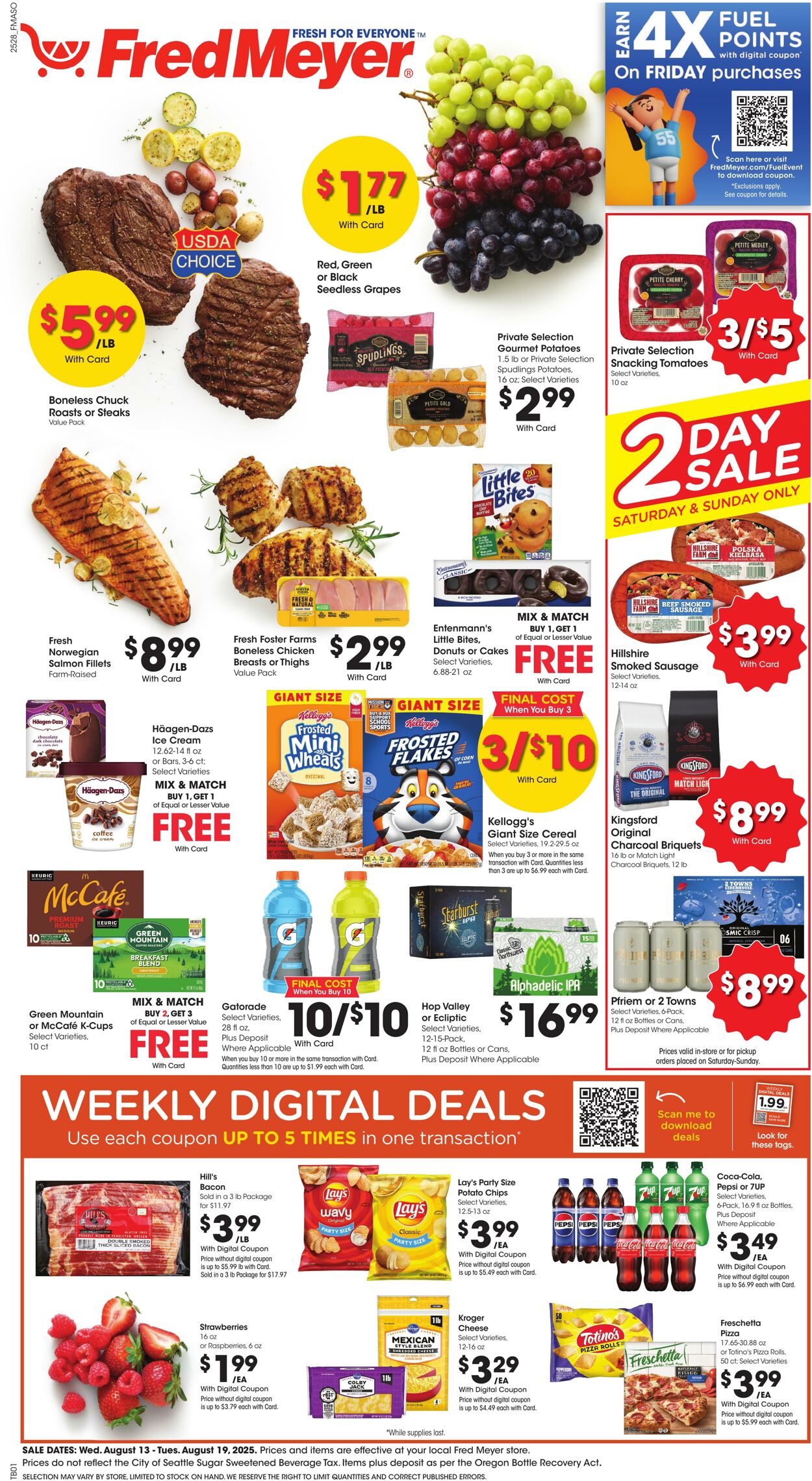 Weekly ad Fred Meyer 08/13/2025 - 08/19/2025