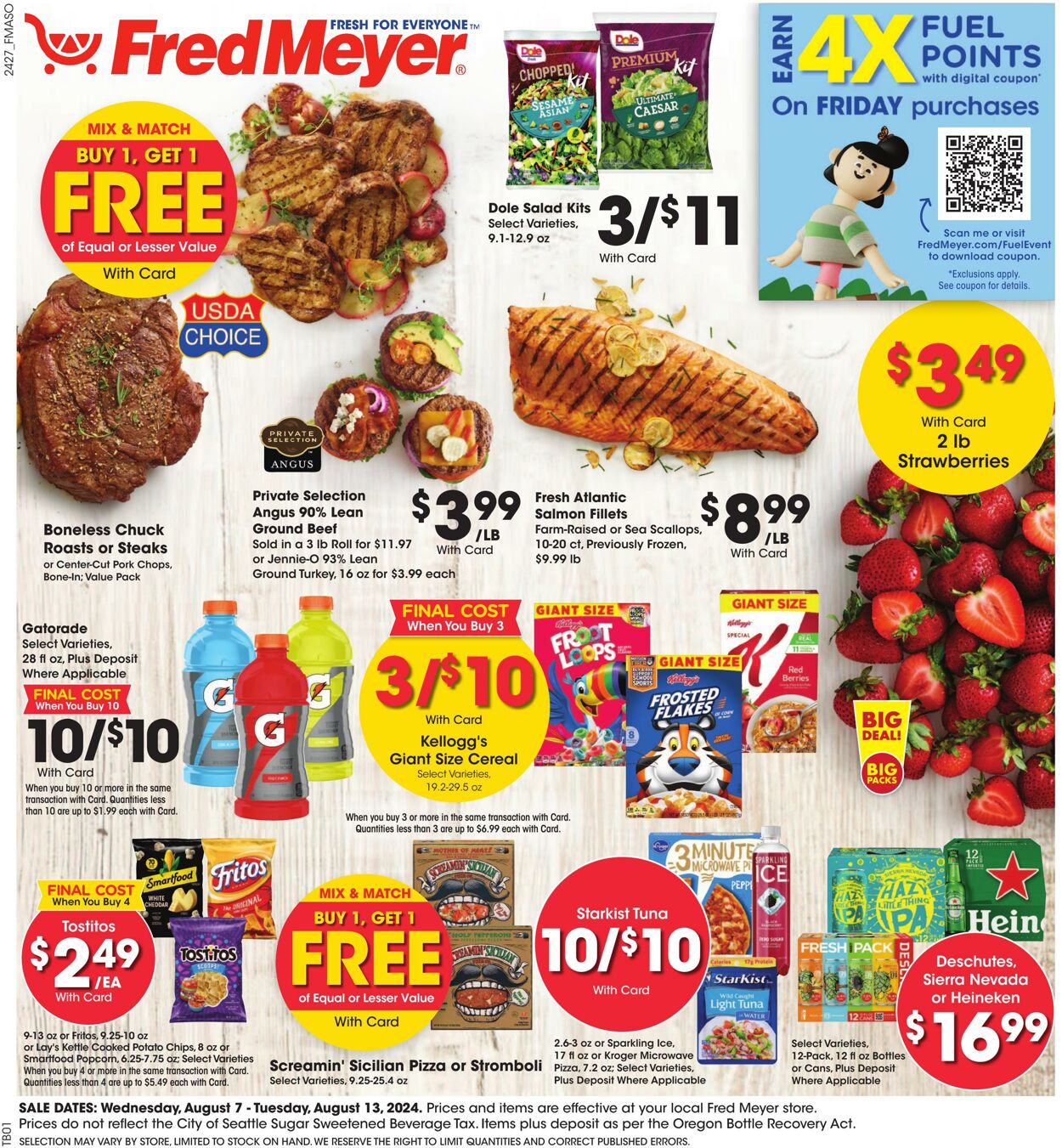 Weekly ad Fred Meyer 08/07/2024 - 08/13/2024