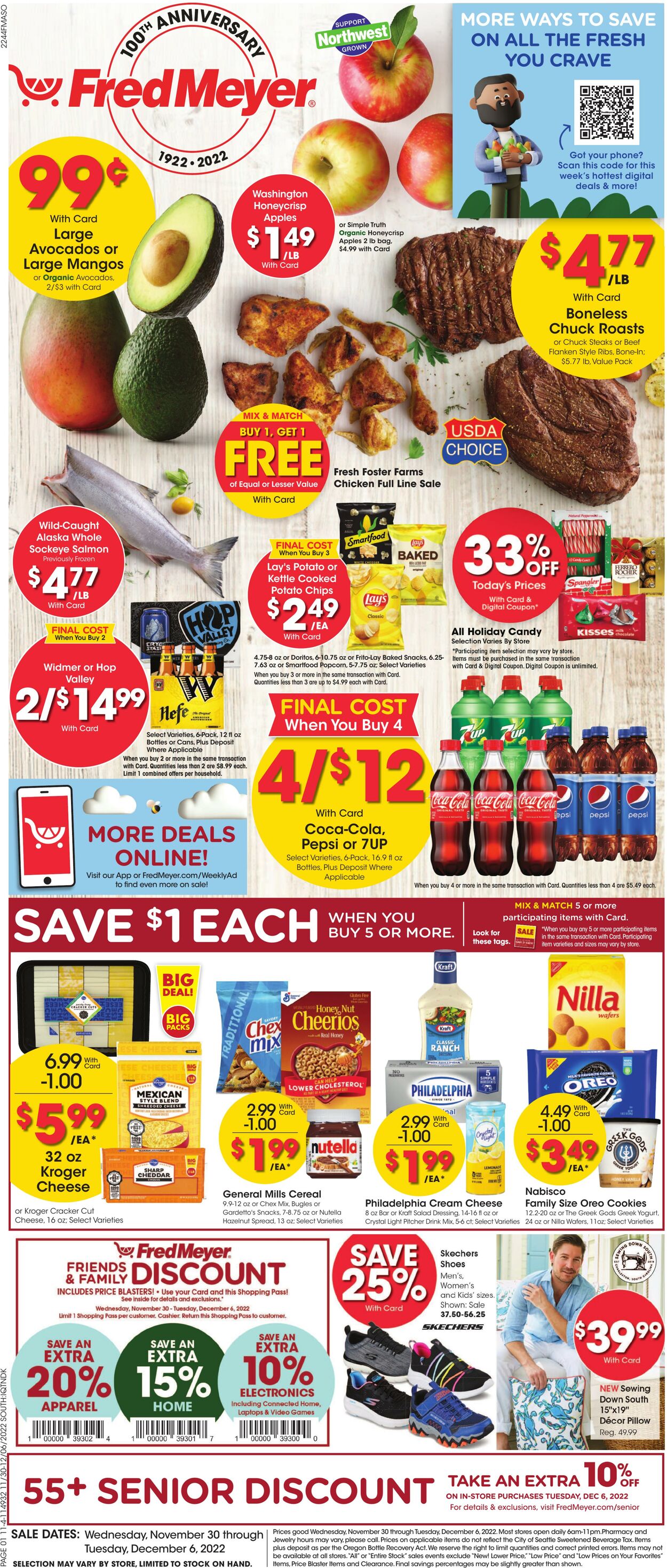 Weekly ad Fred Meyer 11/30/2022-12/06/2022