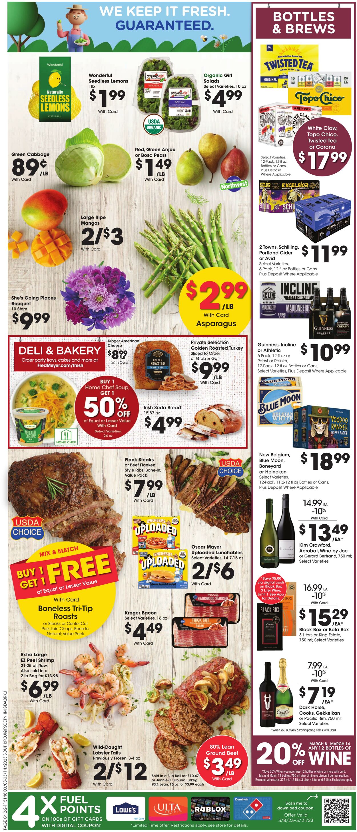 Weekly ad Fred Meyer 03/08/2023 - 03/14/2023