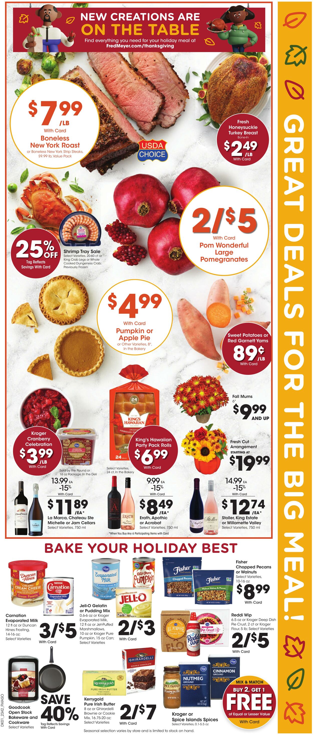 Weekly ad Fred Meyer 11/15/2023 - 11/23/2023