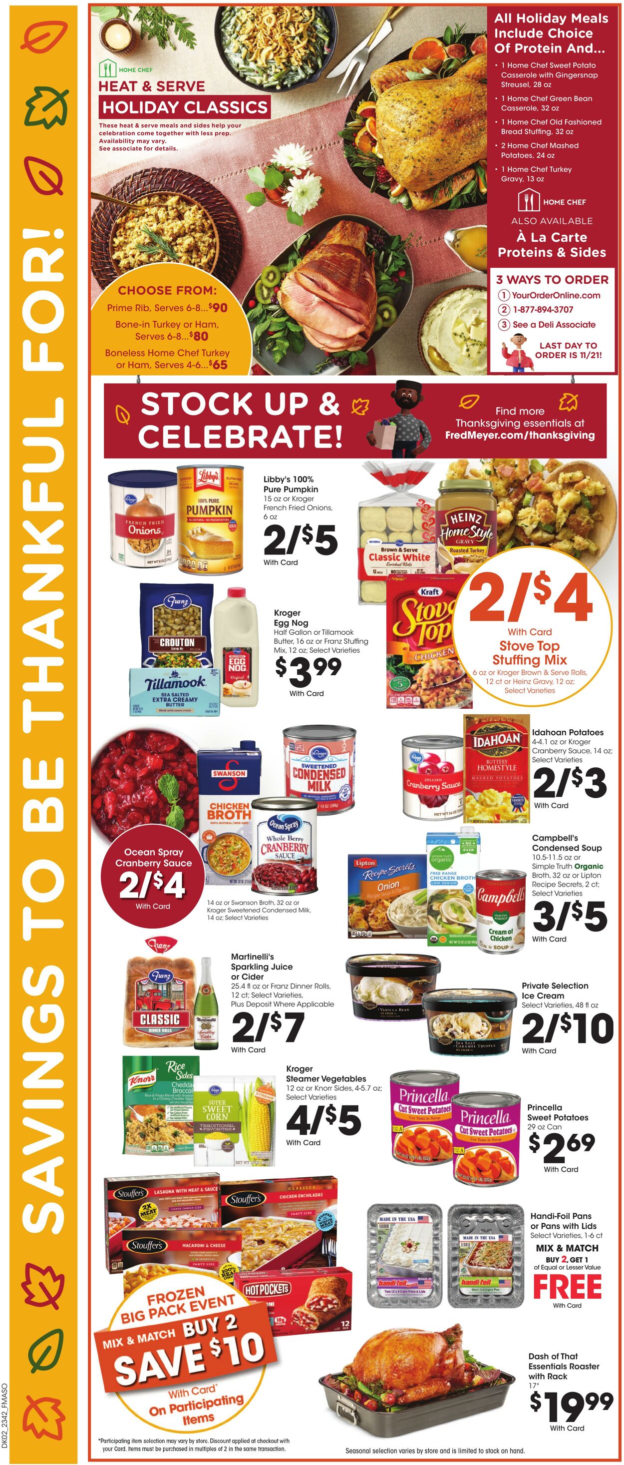 Weekly ad Fred Meyer 11/15/2023 - 11/23/2023