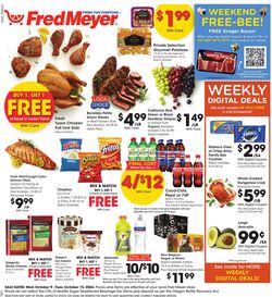 Weekly ad Fred Meyer 10/02/2024 - 10/08/2024