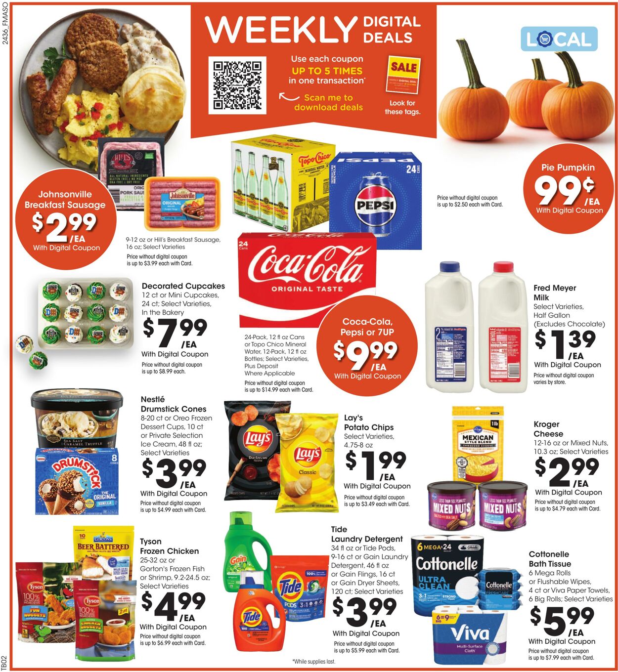 Weekly ad Fred Meyer 10/09/2024 - 10/15/2024