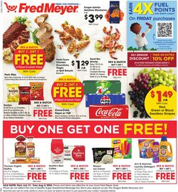 Weekly ad Fred Meyer 07/10/2024 - 07/11/2024