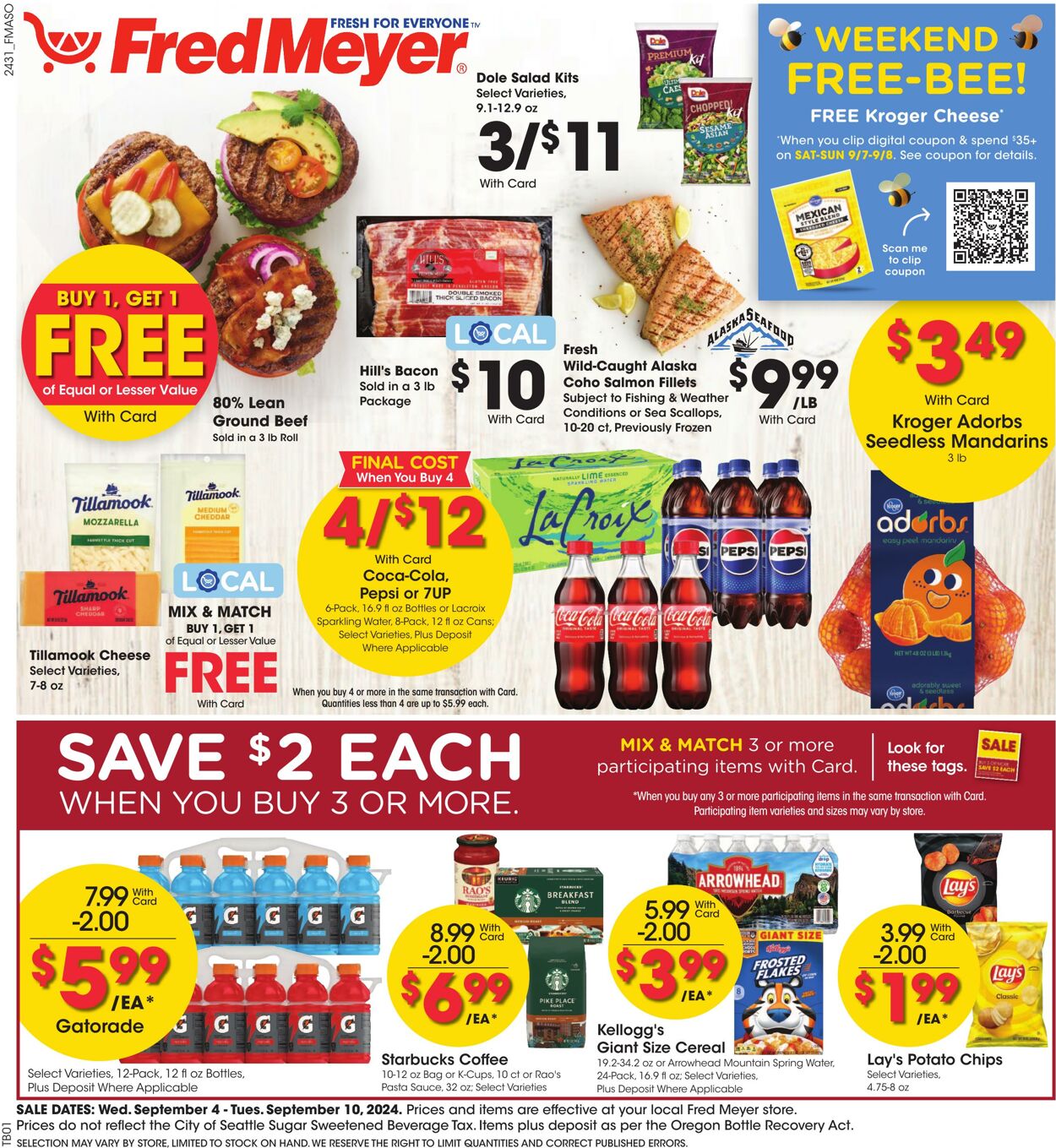 Weekly ad Fred Meyer 09/04/2024 - 09/10/2024