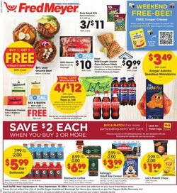 Weekly ad Fred Meyer 07/31/2024 - 08/06/2024