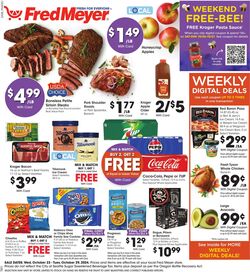 Weekly ad Fred Meyer 11/01/2023 - 11/21/2023