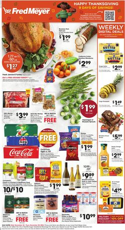 Weekly ad Fred Meyer 10/02/2024 - 12/24/2024