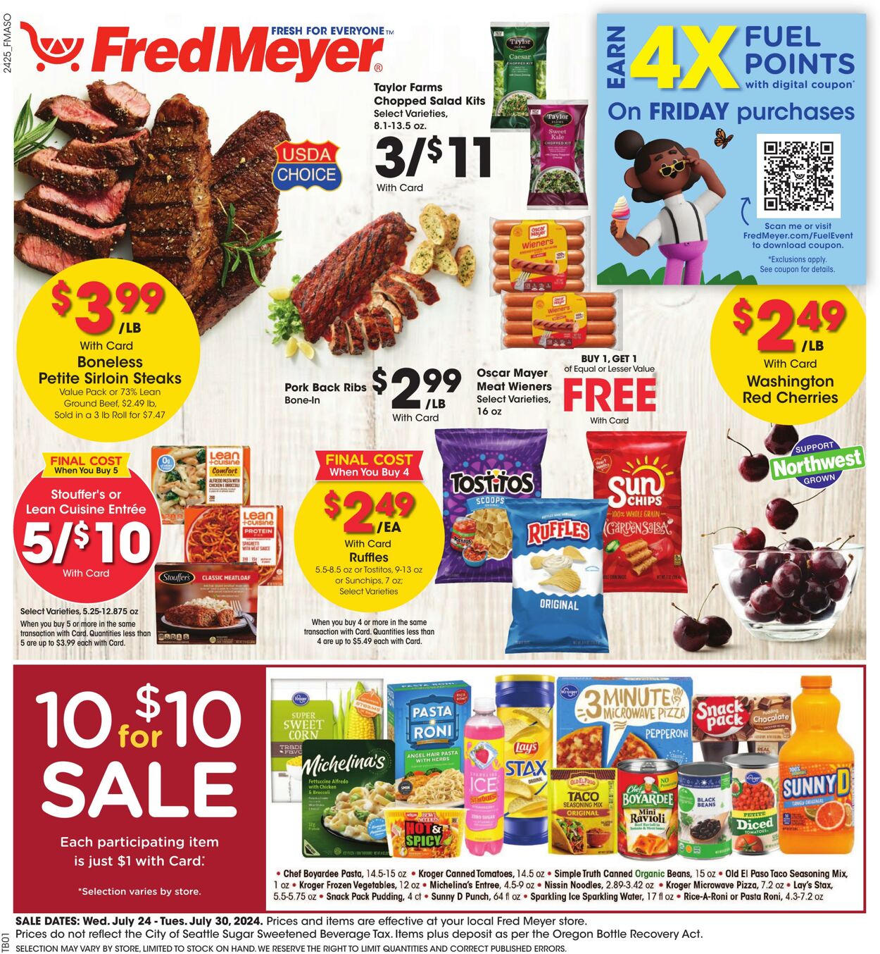 Weekly ad Fred Meyer 07/24/2024 - 07/30/2024