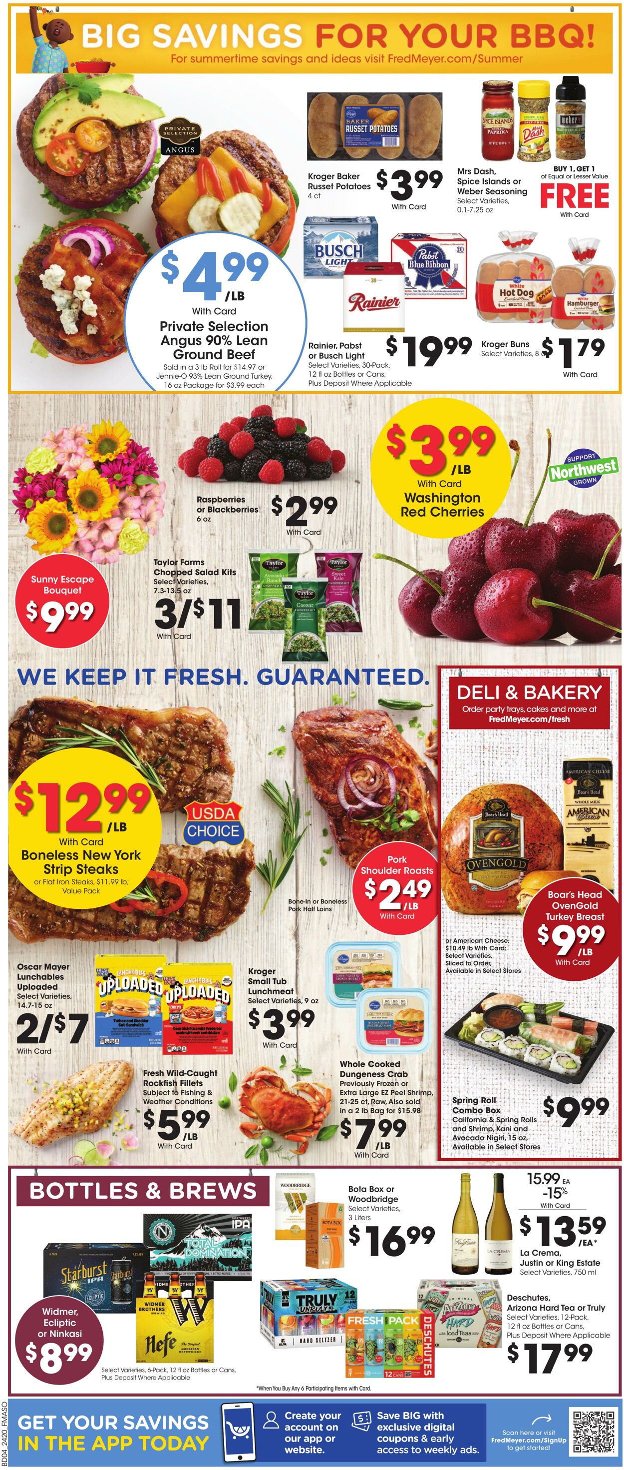 Weekly ad Fred Meyer 06/19/2024 - 06/25/2024