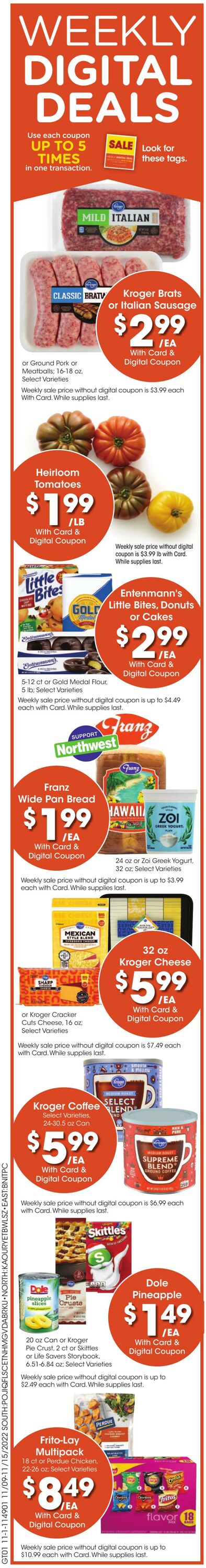 Weekly ad Fred Meyer 11/09/2022 - 11/15/2022