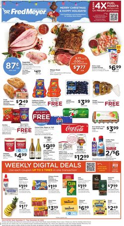 Weekly ad Fred Meyer 12/17/2025 - 12/25/2025