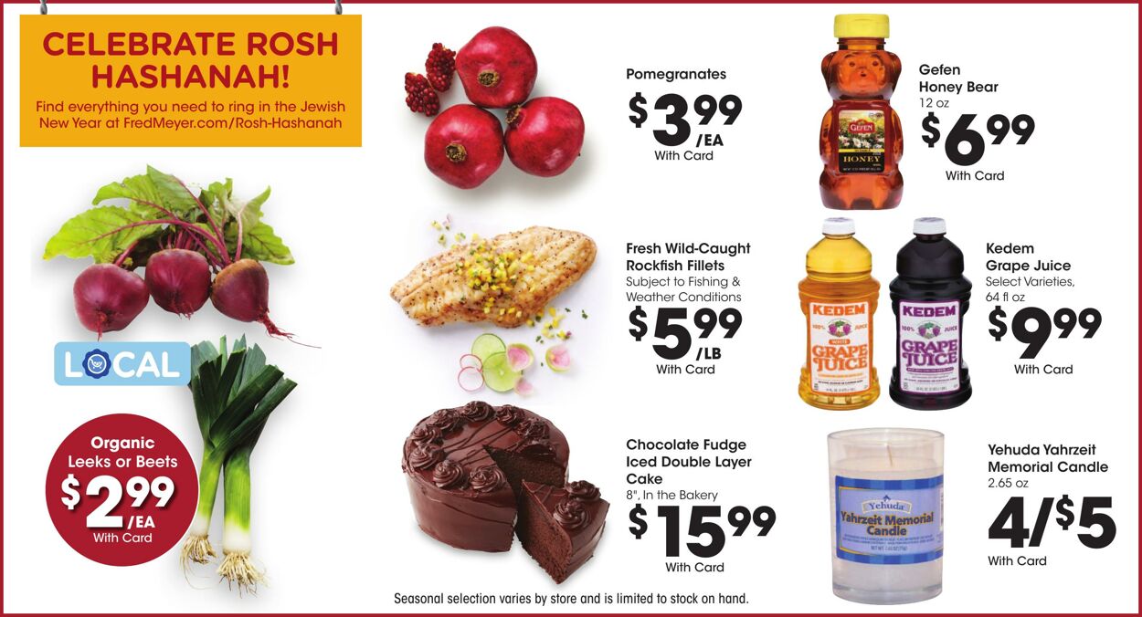 Weekly ad Fred Meyer 09/25/2024 - 10/01/2024