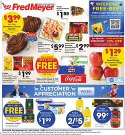 Weekly ad Fred Meyer 10/09/2024 - 10/15/2024