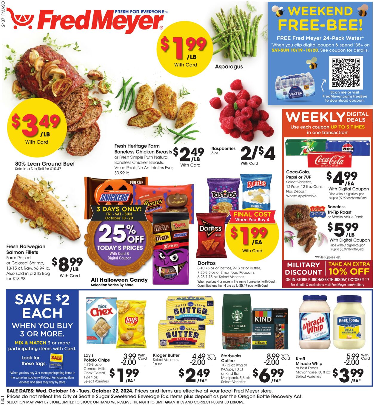 Weekly ad Fred Meyer 10/16/2024 - 10/22/2024