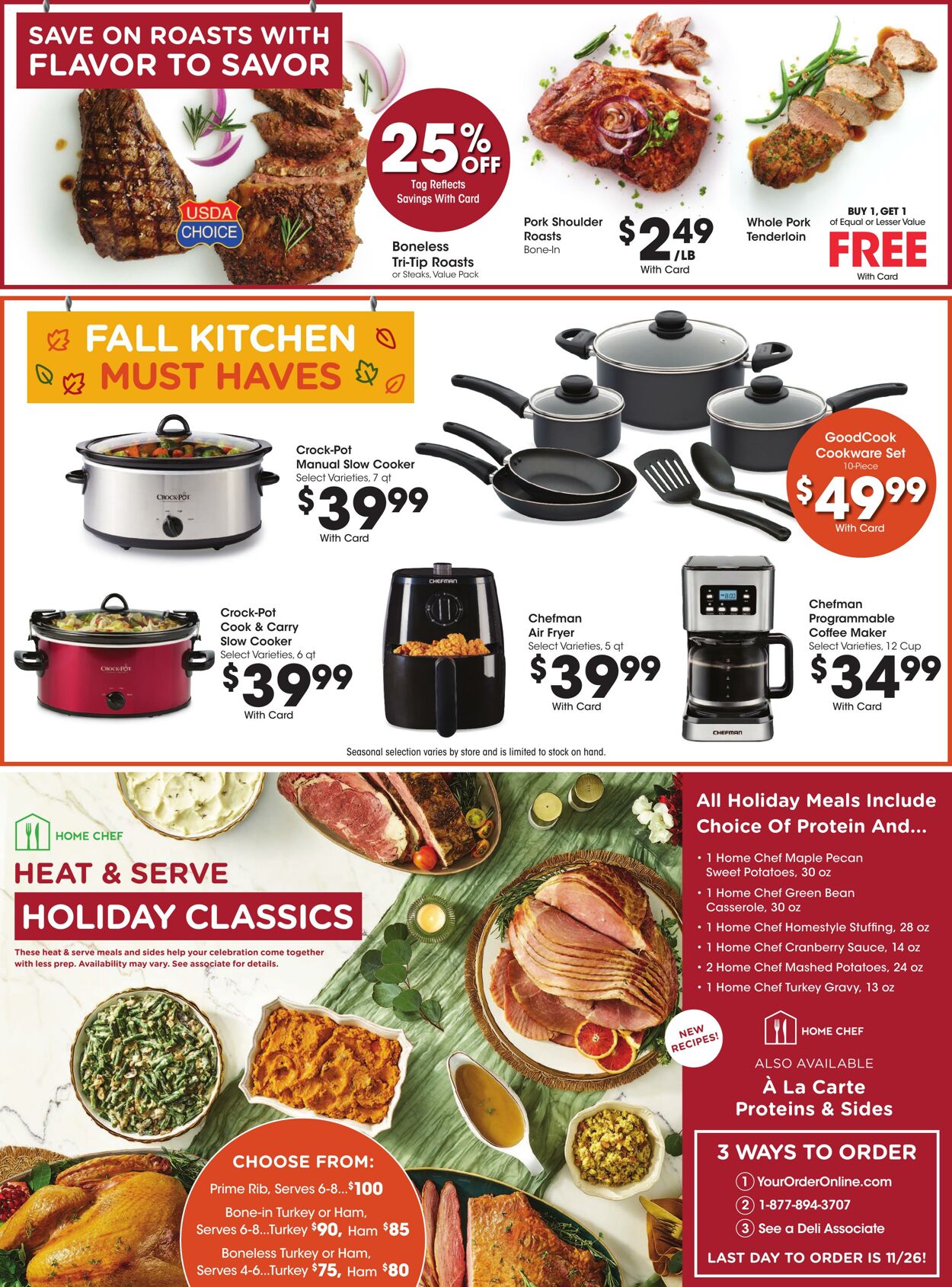 Weekly ad Fred Meyer 11/06/2024 - 11/12/2024