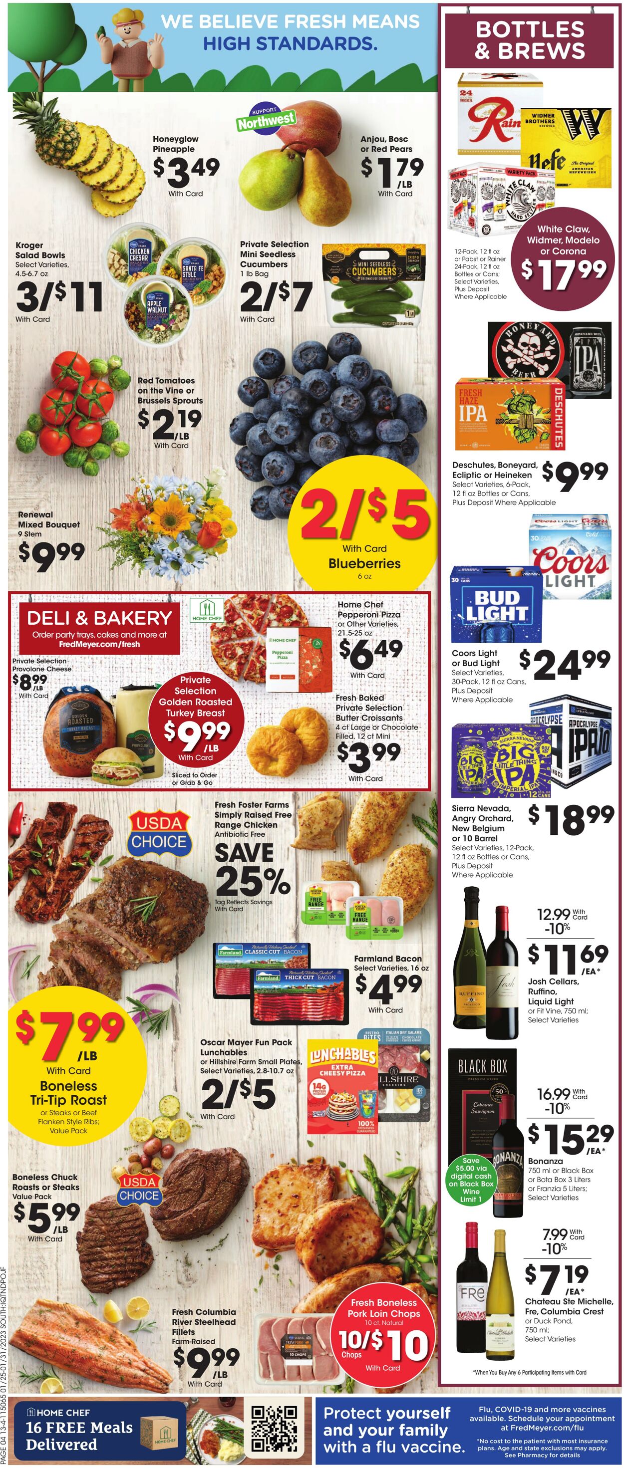 Weekly ad Fred Meyer 01/25/2023 - 01/31/2023