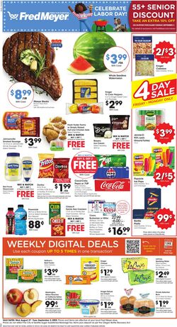 Weekly ad Fred Meyer 08/27/2025 - 09/02/2025
