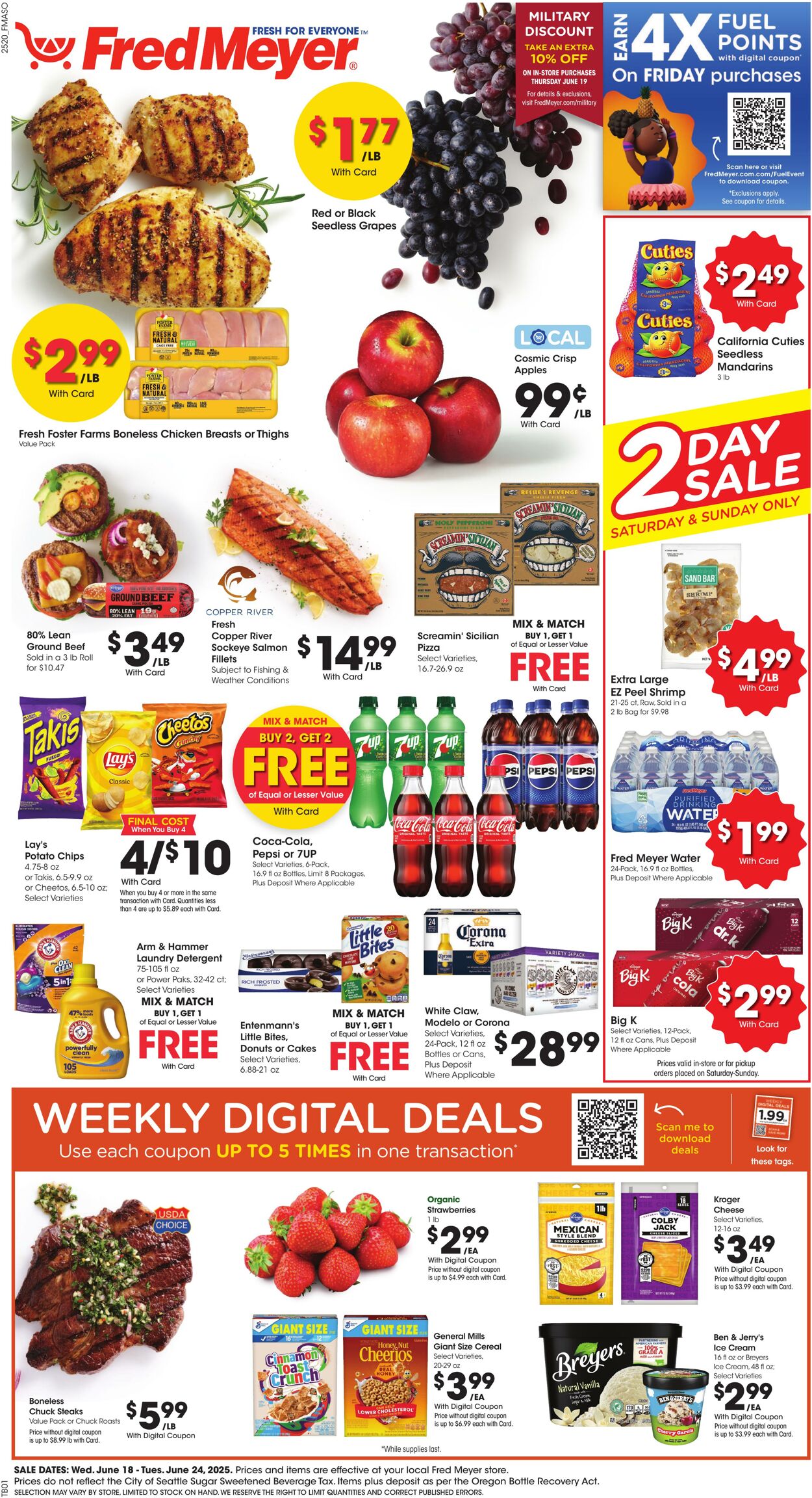 Weekly ad Fred Meyer 06/18/2025 - 06/24/2025