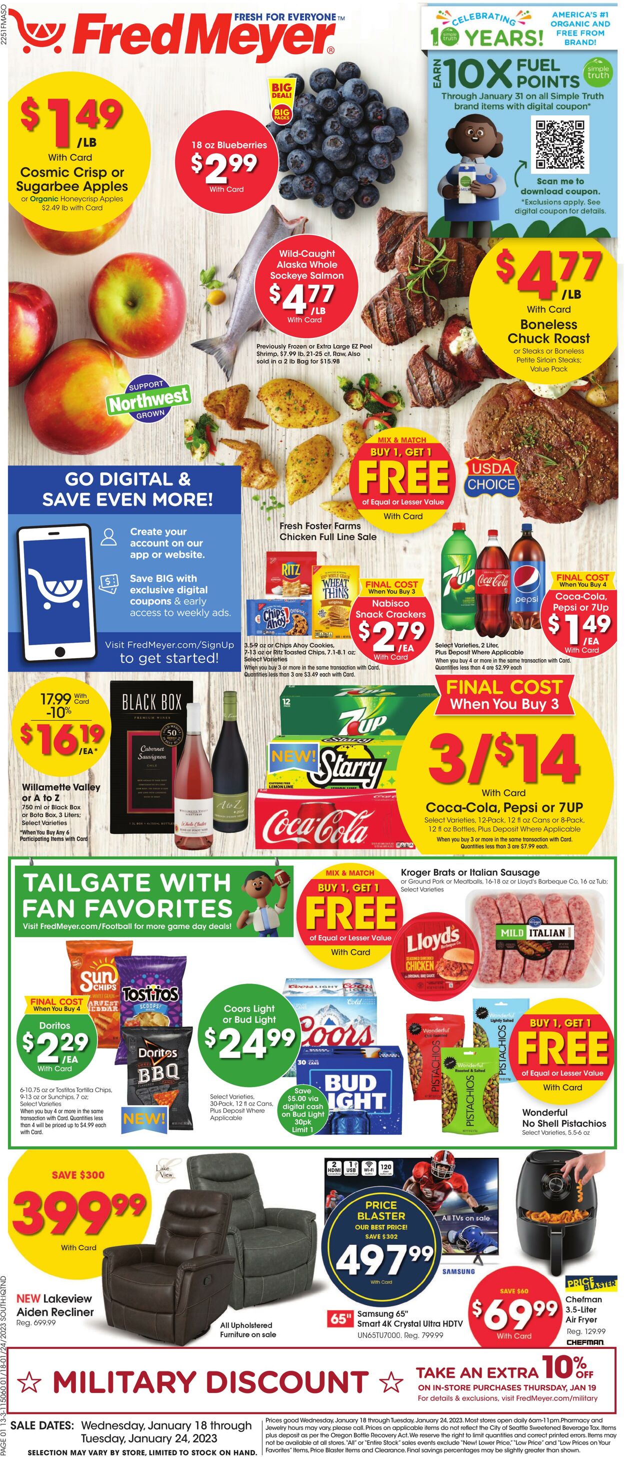 Weekly ad Fred Meyer 01/18/2023-01/24/2023
