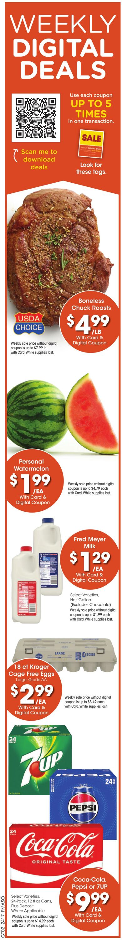 Weekly ad Fred Meyer 05/29/2024 - 06/04/2024