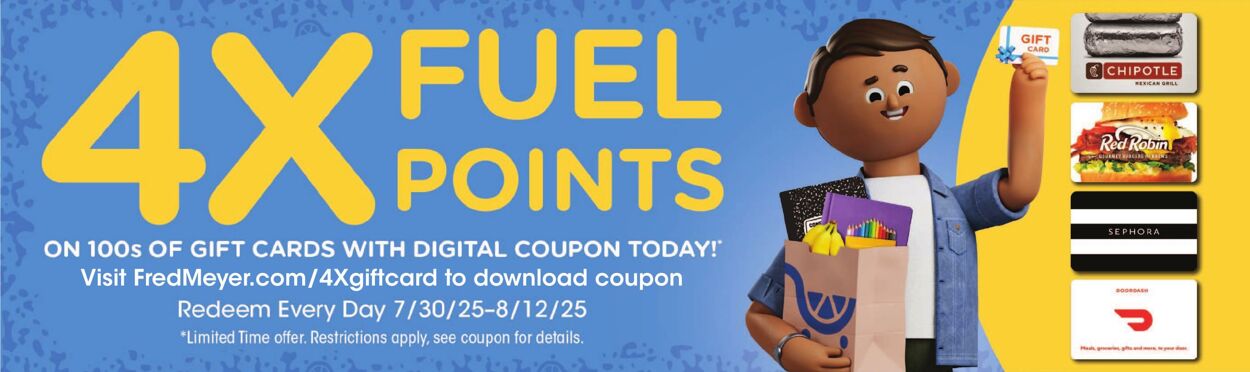 Weekly ad Fred Meyer 08/06/2025 - 08/12/2025