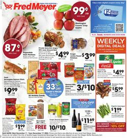 Weekly ad Fred Meyer 12/11/2024 - 12/17/2024