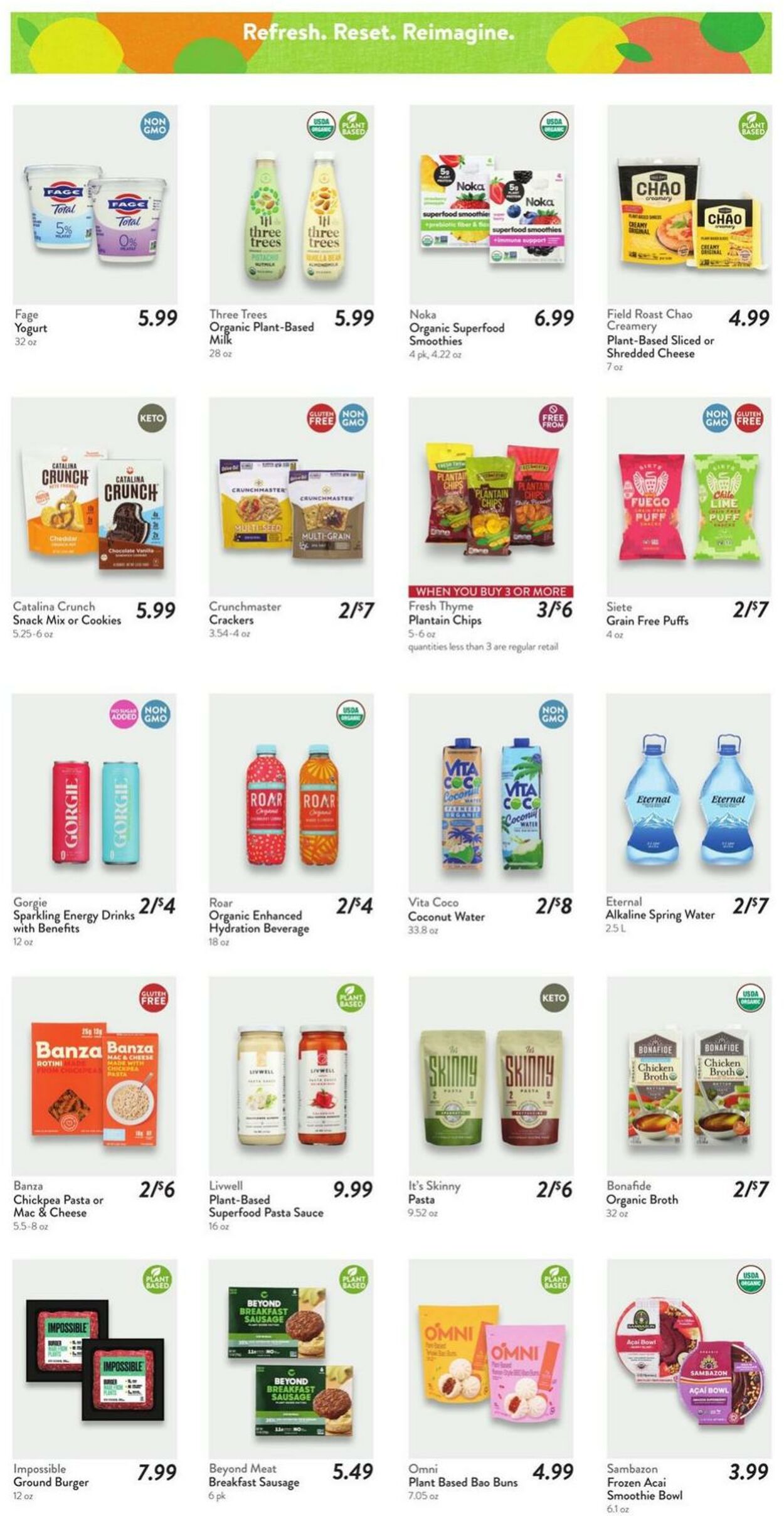 Weekly ad Fresh Thyme 01/08/2025 - 01/14/2025