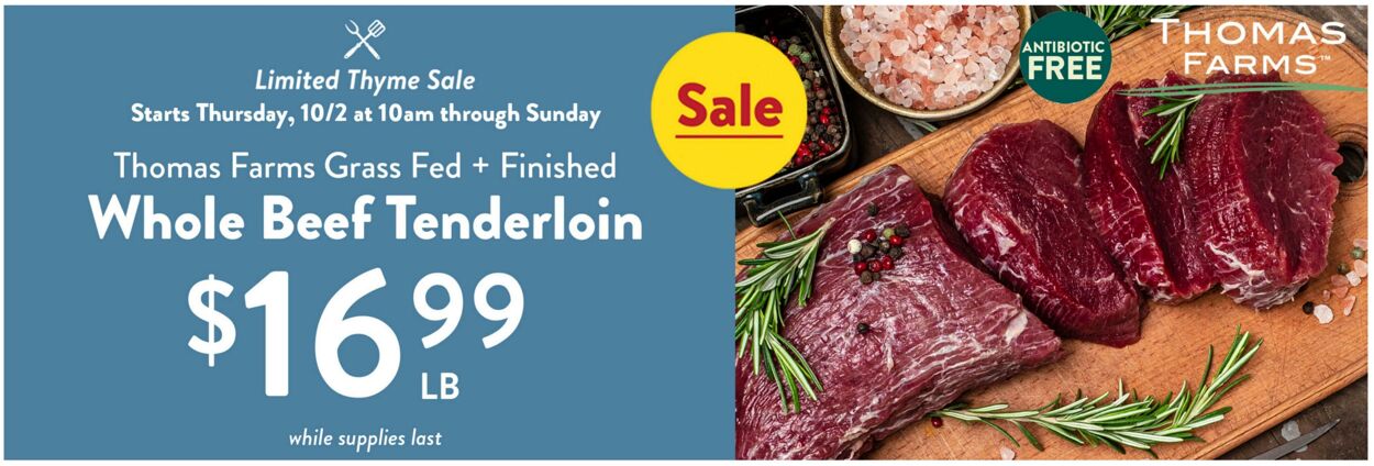 Weekly ad Fresh Thyme 10/01/2025 - 10/07/2025