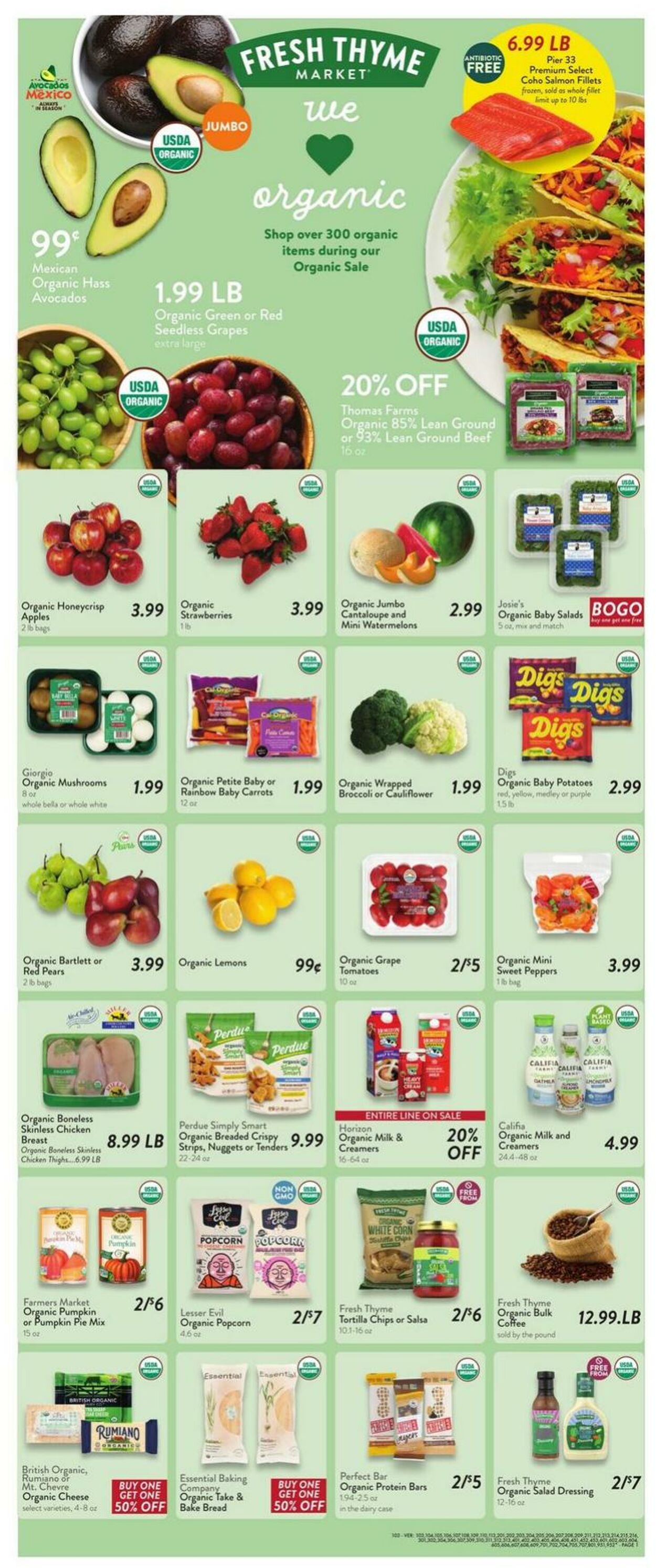 Weekly ad Fresh Thyme 10/01/2025 - 10/07/2025