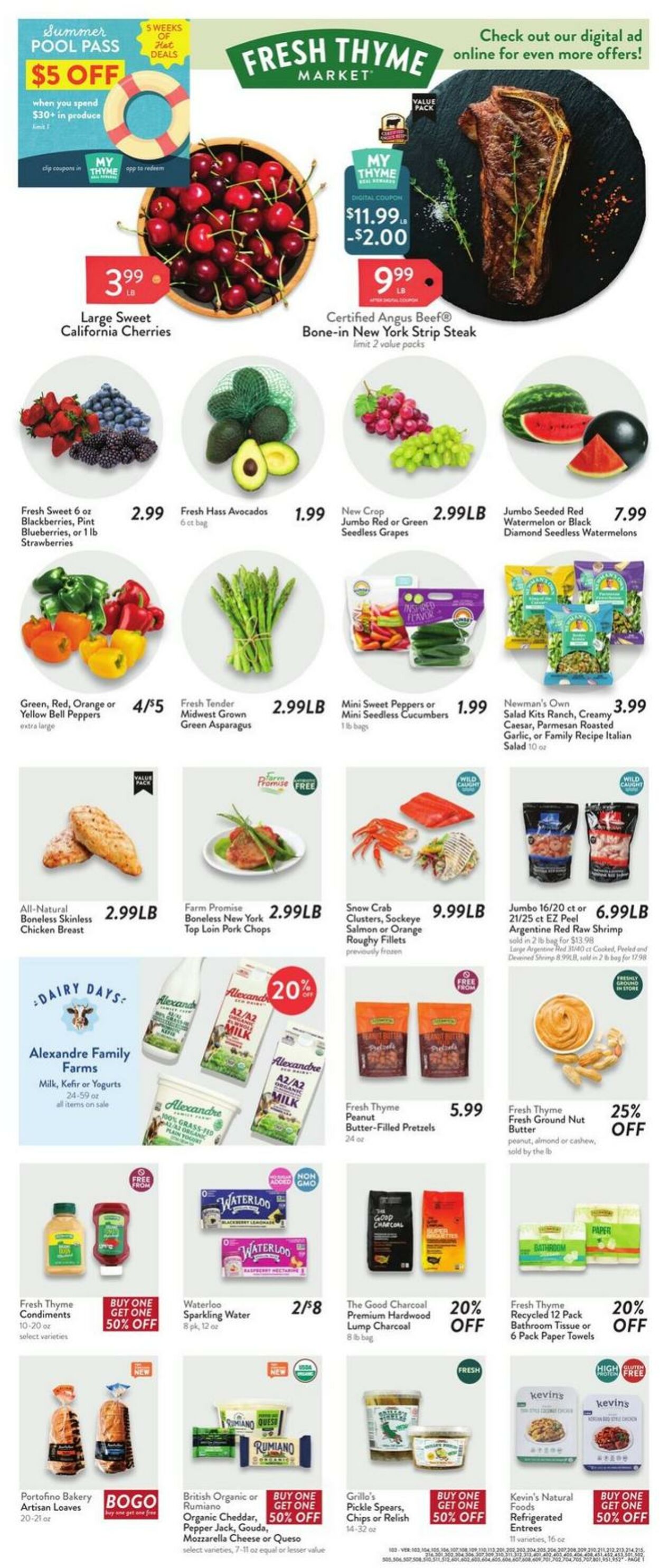 Weekly ad Fresh Thyme 06/04/2025 - 06/10/2025