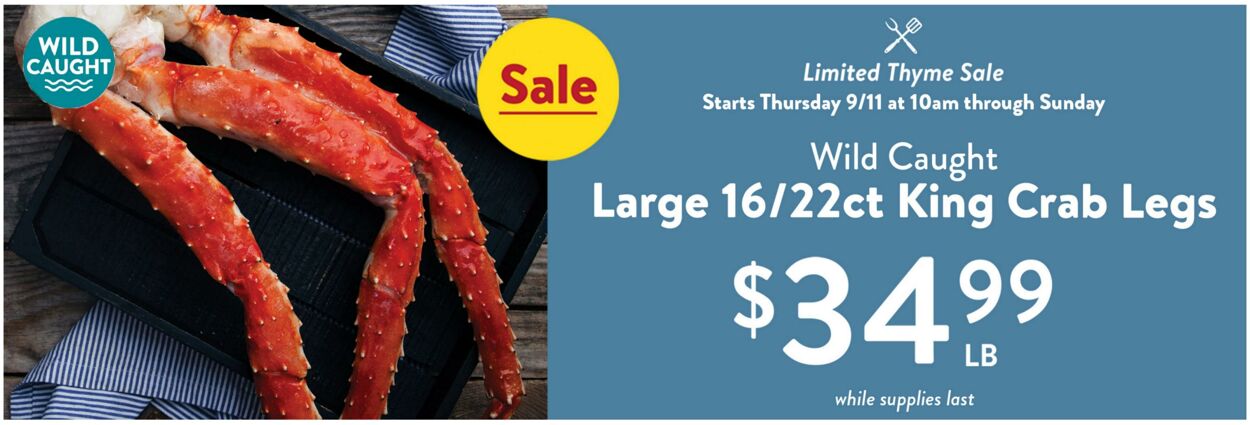 Weekly ad Fresh Thyme 09/10/2025 - 09/16/2025