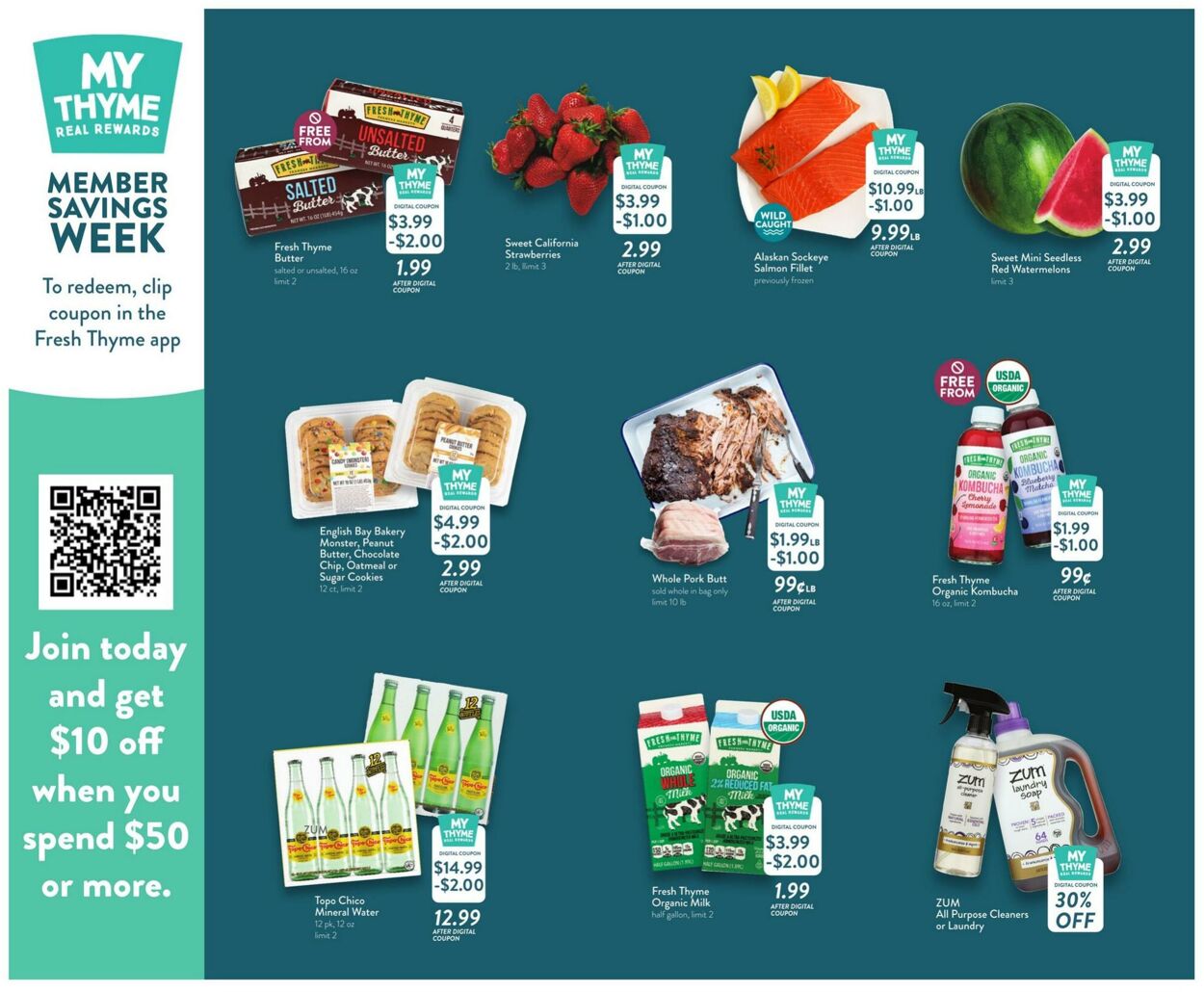 Weekly ad Fresh Thyme 06/18/2025 - 06/24/2025