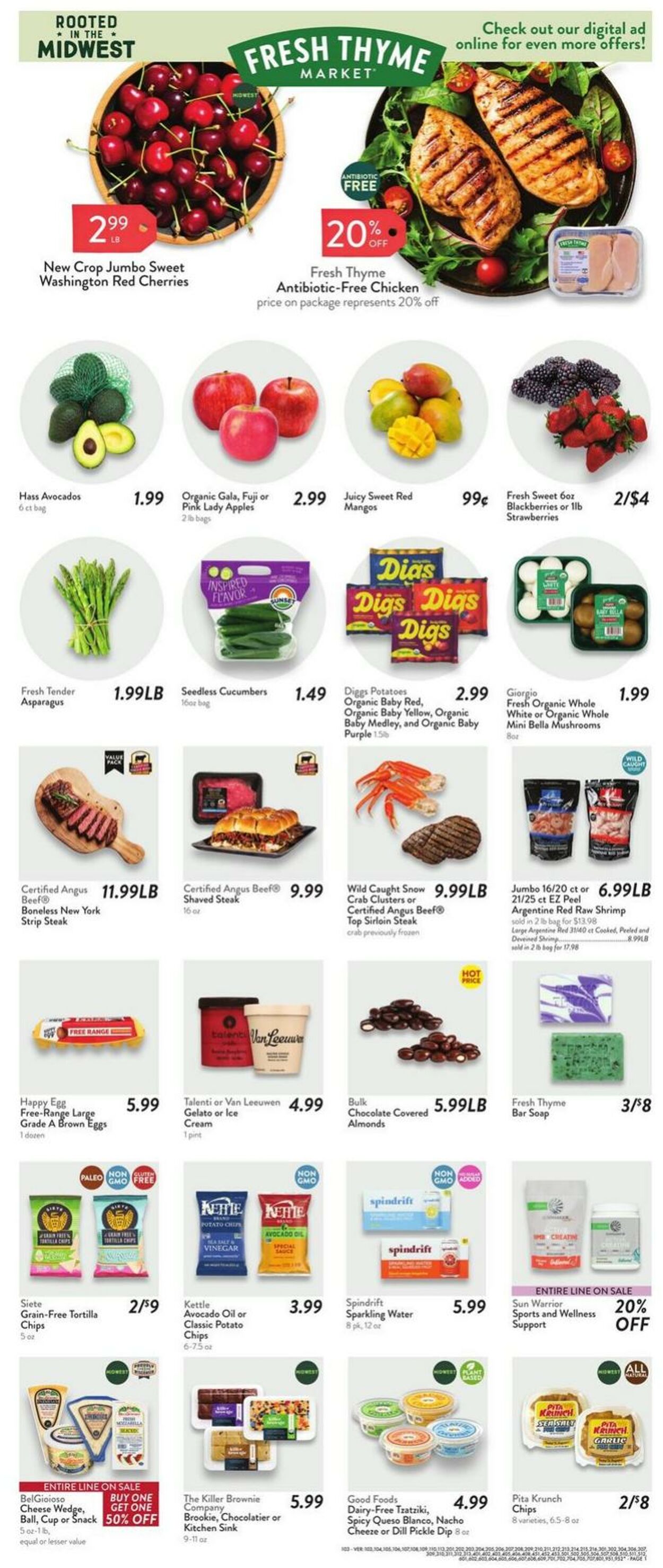 Weekly ad Fresh Thyme 06/18/2025 - 06/24/2025