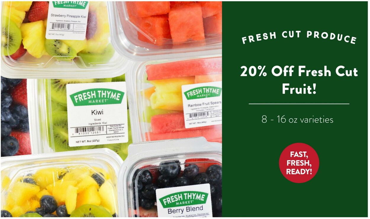 Weekly ad Fresh Thyme 06/18/2025 - 06/24/2025