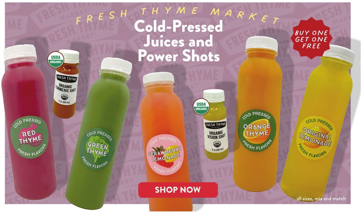 Weekly ad Fresh Thyme 01/15/2025 - 01/21/2025