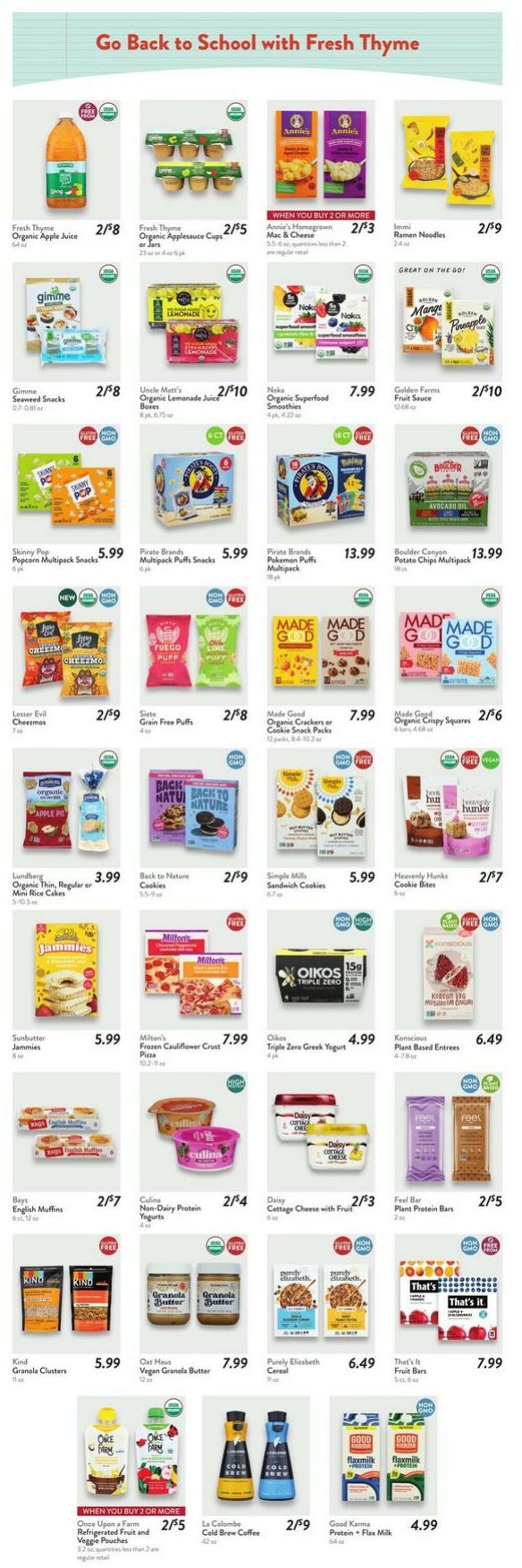 Weekly ad Fresh Thyme 08/13/2025 - 08/19/2025
