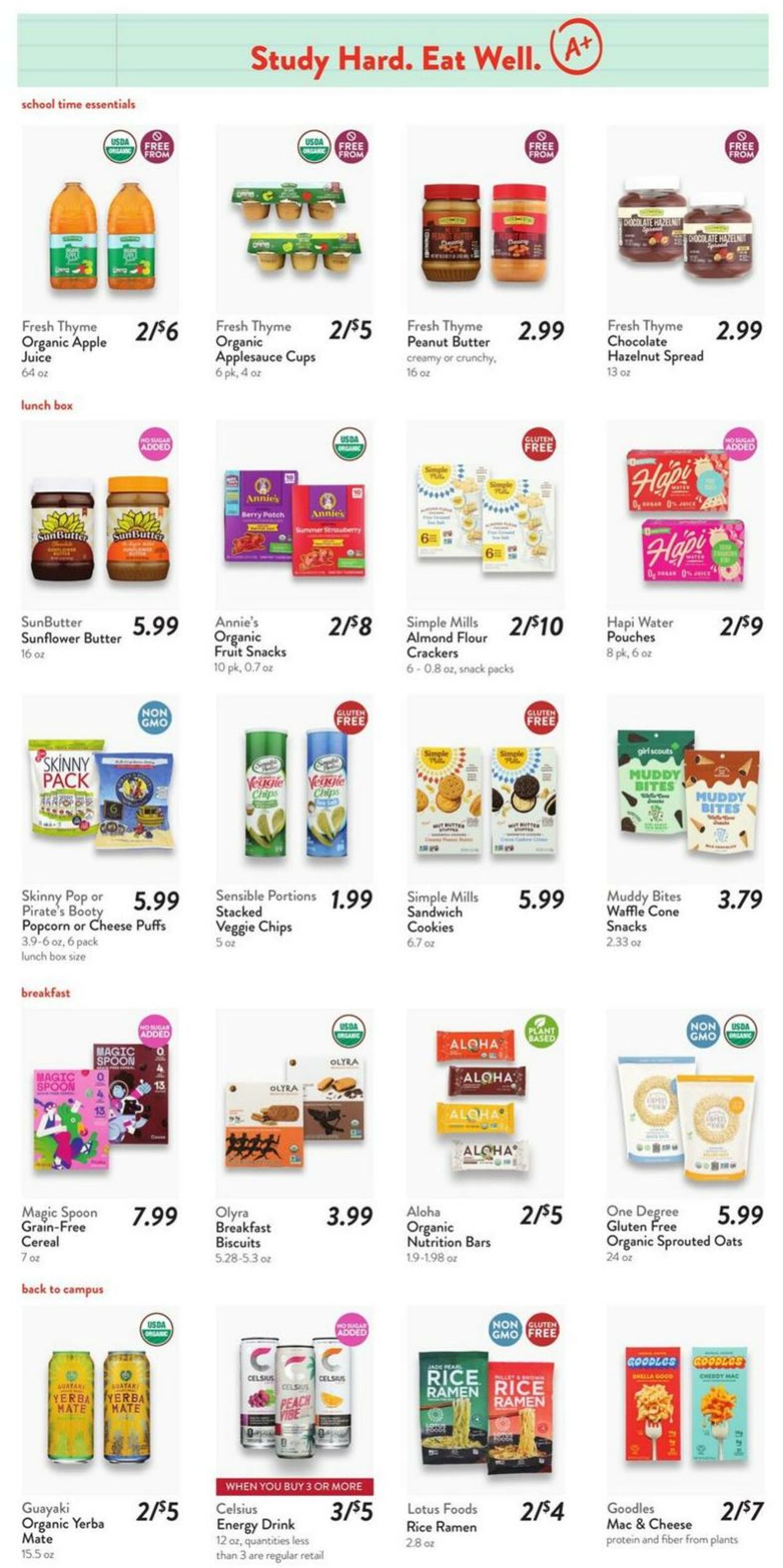 Weekly ad Fresh Thyme 08/07/2024 - 08/13/2024