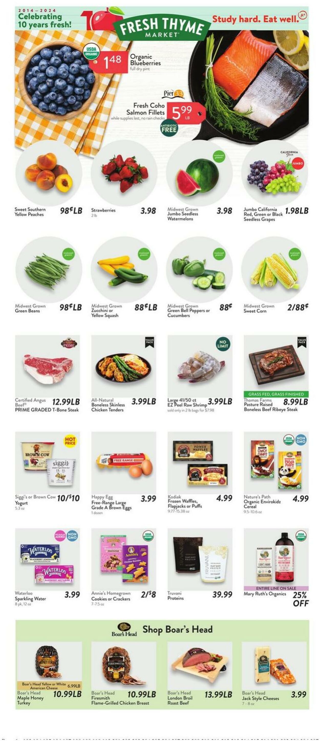 Weekly ad Fresh Thyme 08/07/2024 - 08/13/2024