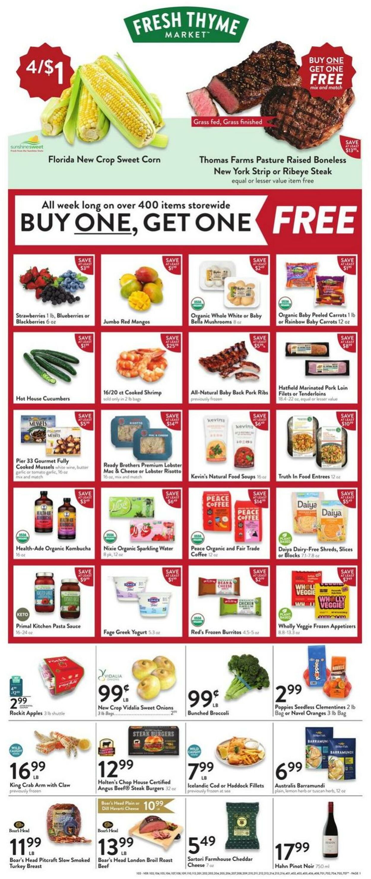 Fresh Thyme Promotional weekly ads